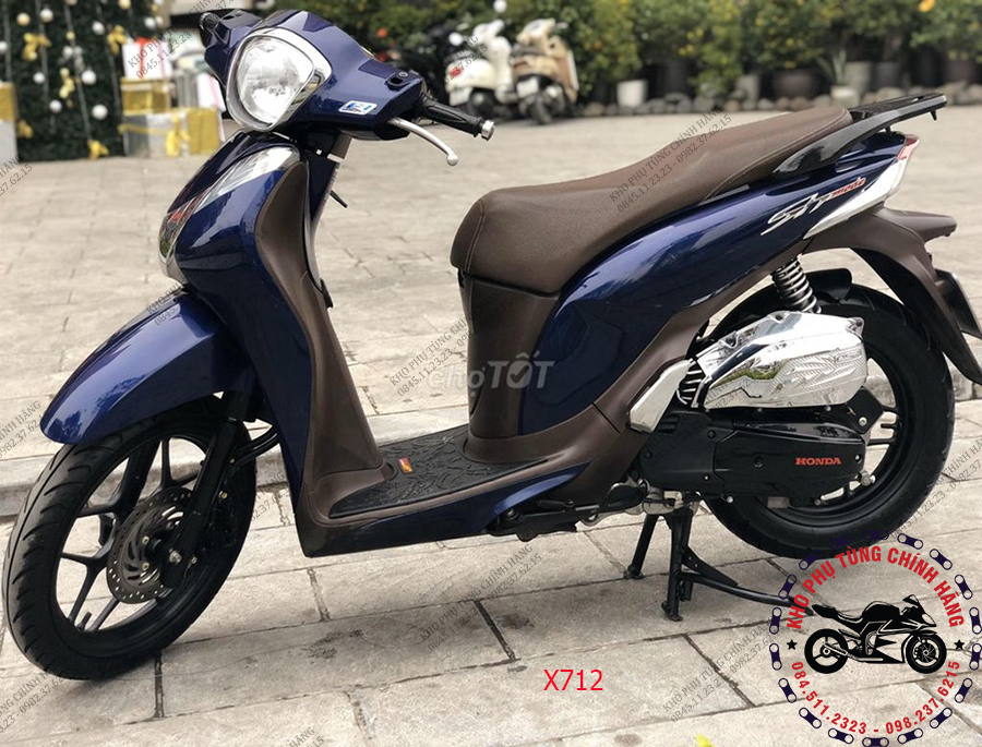 Honda SH Mode dán đổi màu trắng ngọc trai ánh xanh lá #29 Honda SH Mode dán đổi màu trắng ngọc trai ánh xanh lá
